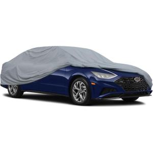 imageMotorTrend Custom Fit Car Cover for Ford Mustang 19652004 AllWeather Protection for Cars Trucks amp SUVs UV Resistant Waterproof ScratchResistant Vehicle Cover for Outdoor amp IndoorHyundai Sonata 20112018