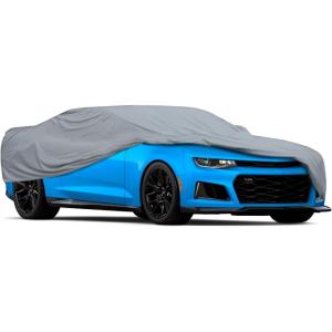 imageMotorTrend Custom Fit Car Cover for Ford Mustang 19652004 AllWeather Protection for Cars Trucks amp SUVs UV Resistant Waterproof ScratchResistant Vehicle Cover for Outdoor amp IndoorChevrolet Camaro 20102020