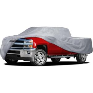 imageTruck Car Cover For Automobiles  Heavy Duty Waterproof All Weather MultiLayer Outdoor Indoor Protection UV Sun Rain Snow Dust  Universal Fit For All Trucks Pickup Trucks  264L x 80W x 69HMax Bed Length 84  208 L x 70 W x 65 H