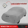 image:imageMotor Trend 5Series Poly Lightweight Car Cover Compact Travel Friendly WaterResistant NonScratch Universal Fit for Cars SUVs Trucks Vans AllWeather Outdoor amp Indoor Fits Vehicles Up to 1704Series